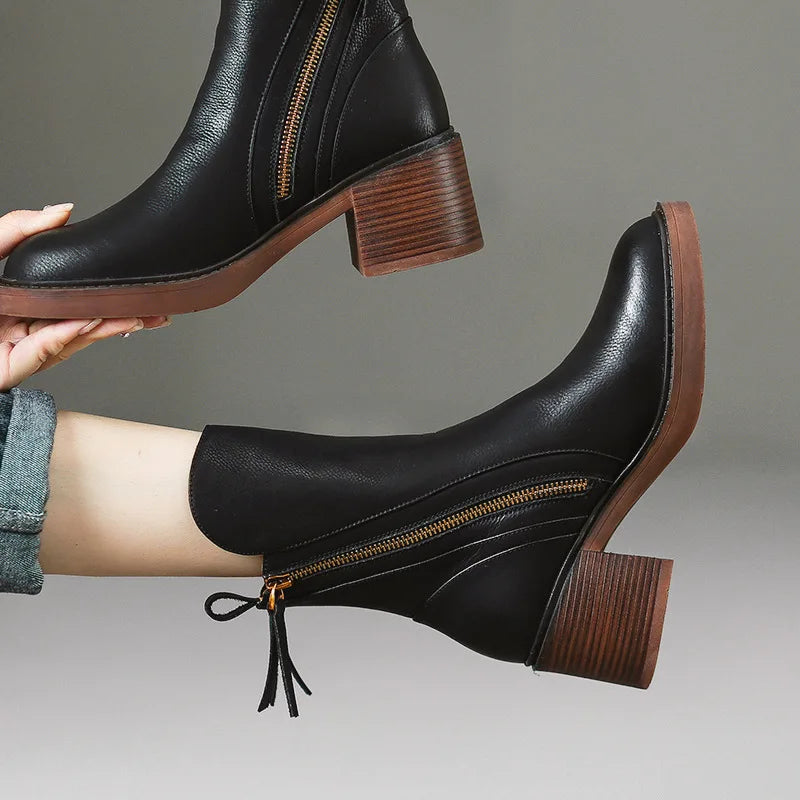 Brooklyn Casual Leather Boot