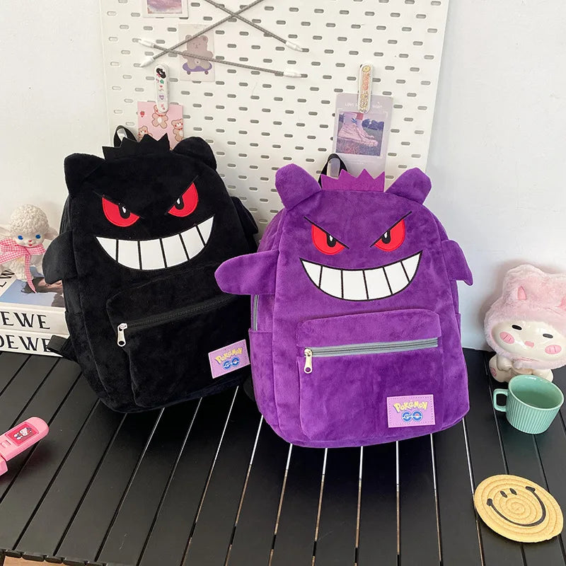 Gengar Backpack – Cute Kawaii Anime Bag, Large Capacity