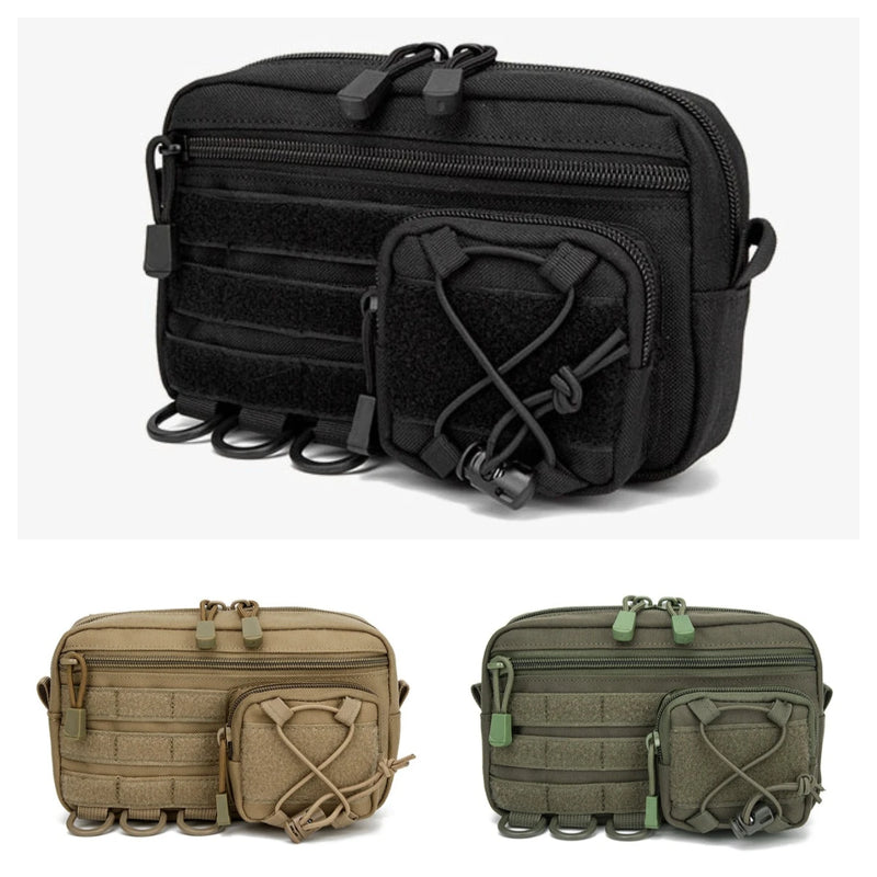 1000D MOLLE EDC Pouch – Tactical Utility Organizer Waist Bag