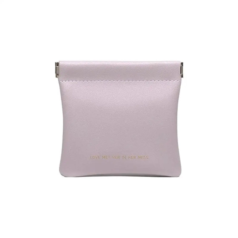 Mini PU Storage Bag – Cute & Multifunctional