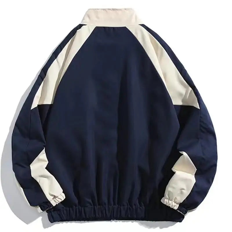 Men’s Reflective Windbreaker – Zipper, Lightweight & Streetwear