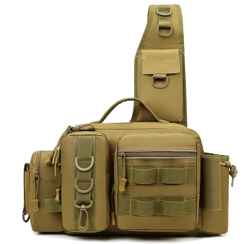 Fishing Tackle Backpack – Rod Holder & Gear Storage