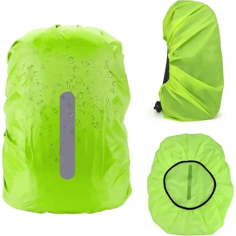Reflective Waterproof Backpack Cover – Rain & Safety