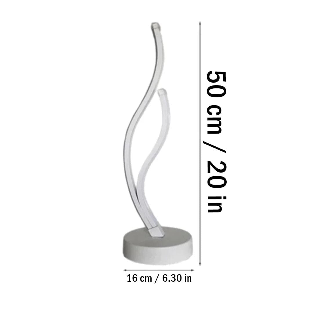 Ivar 20″ Spiral LED Table Lamp