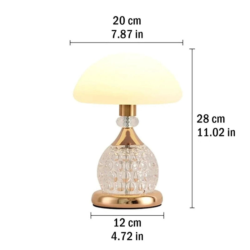 Retro Mushroom Table Lamp – Vintage Style