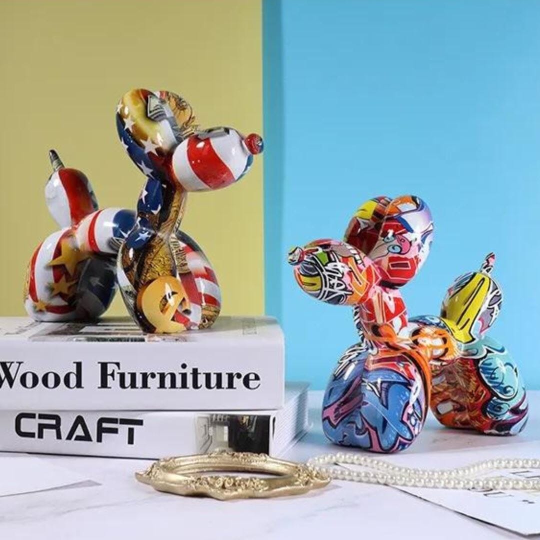 Escultura Balloon Grafite Street & Colors Grafite - 0001 Conceito 