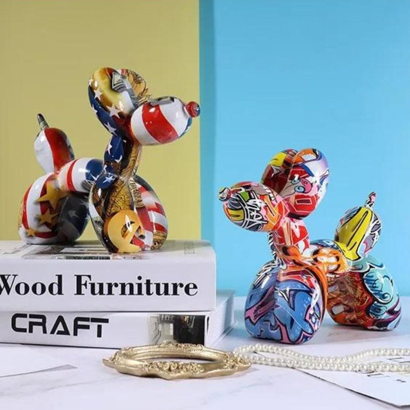 Escultura Balloon Grafite Street & Colors Grafite - 0001 Conceito 