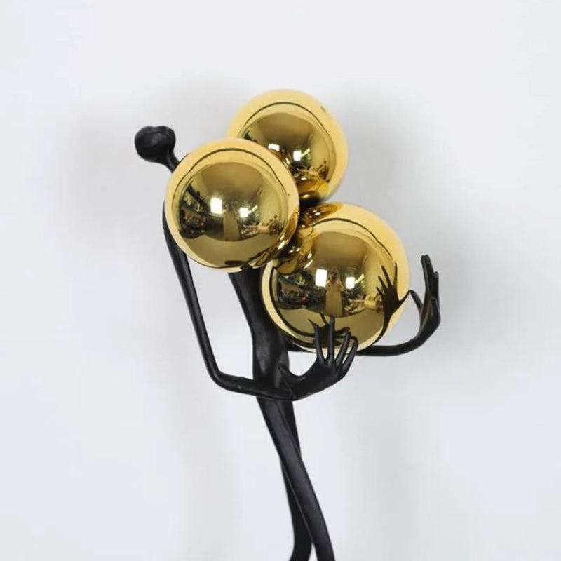 Escultura Ornamento - O Equilibrista Resina - 0063 Conceito 