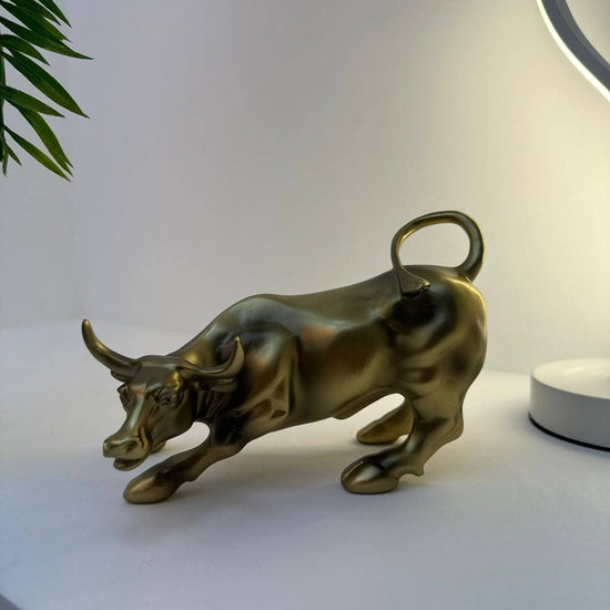 Escultura Touro B3 Wall Street Resina - 0034 Conceito 