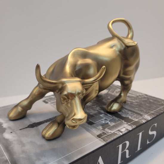 Escultura Touro B3 Wall Street Resina - 0034 Conceito 