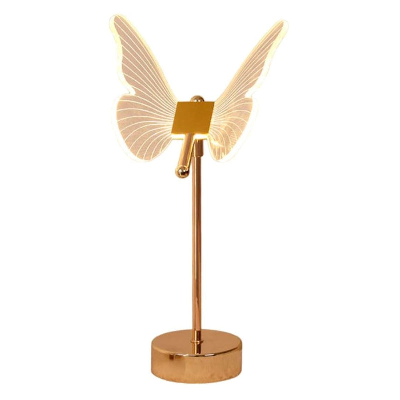 Luminária Abajur de Mesa - Butterfly 43cm Abajur - 0001 Conceito 