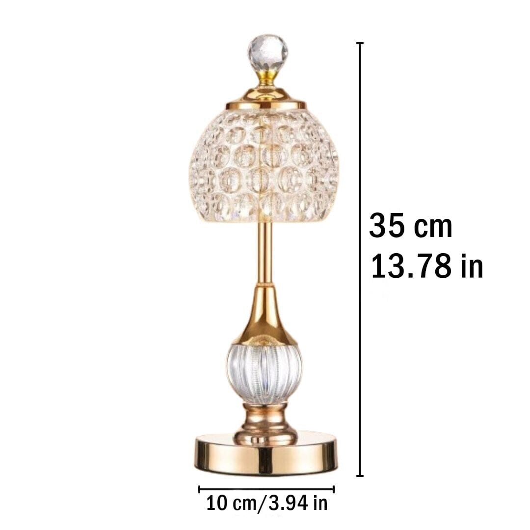 Crystal Glow Table Lamp