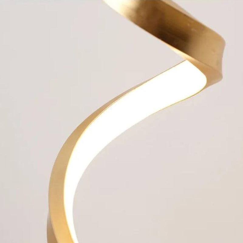 Luminária Abajur de Mesa Espiral Luna Abajur - 0025 Conceito 