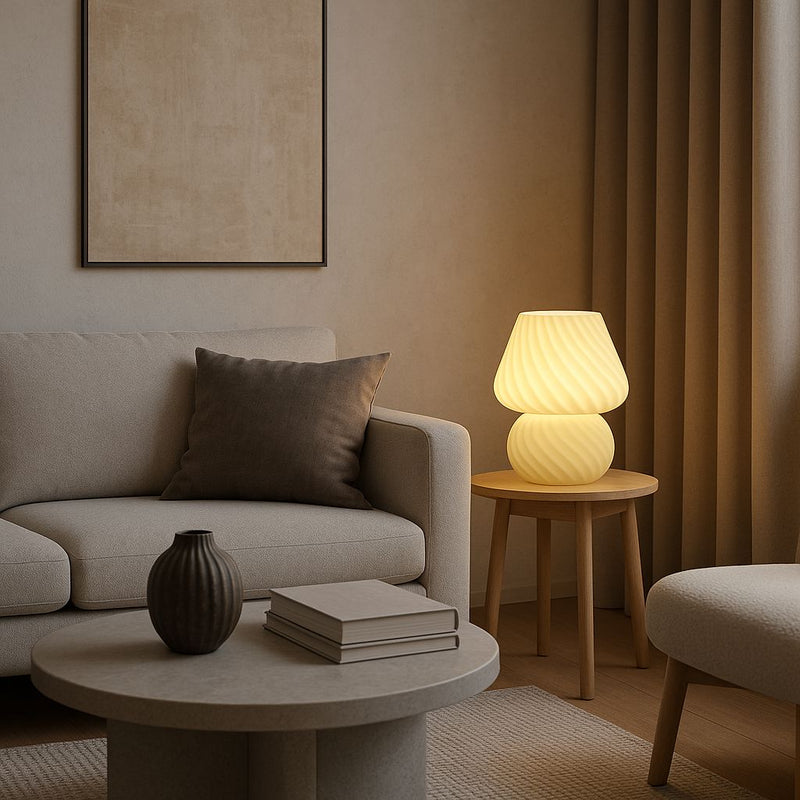 Luminária Abajur de Mesa Soft Room Abajur - 0036 Conceito 