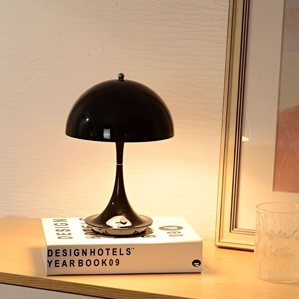 Luminária Abajur de Mesa Vintage Touch LED sem Fio - Cores Premium Conceito 