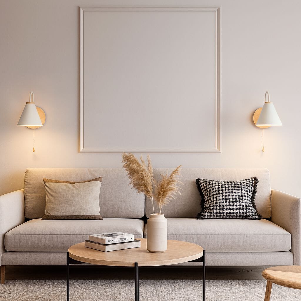 Luminária Arandela de Parede Alba Clean Conceito 