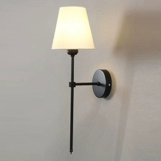 Luminária Arandela de Parede Clássica Aurora 57cm ### Conceito Preto 