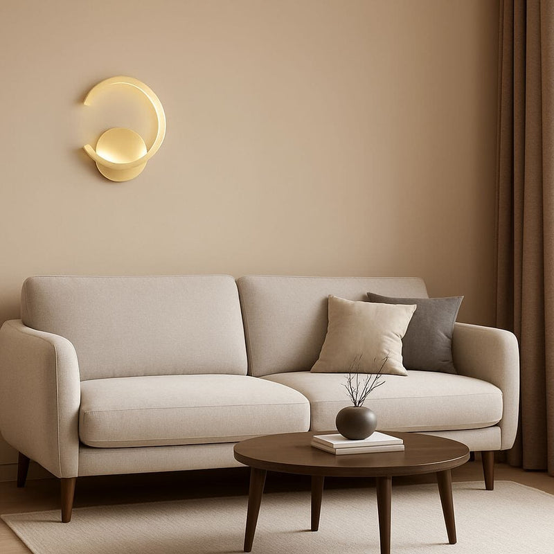 Luminária Arandela de Parede Eclipse Nordic em Led Arandela 0061 Conceito 