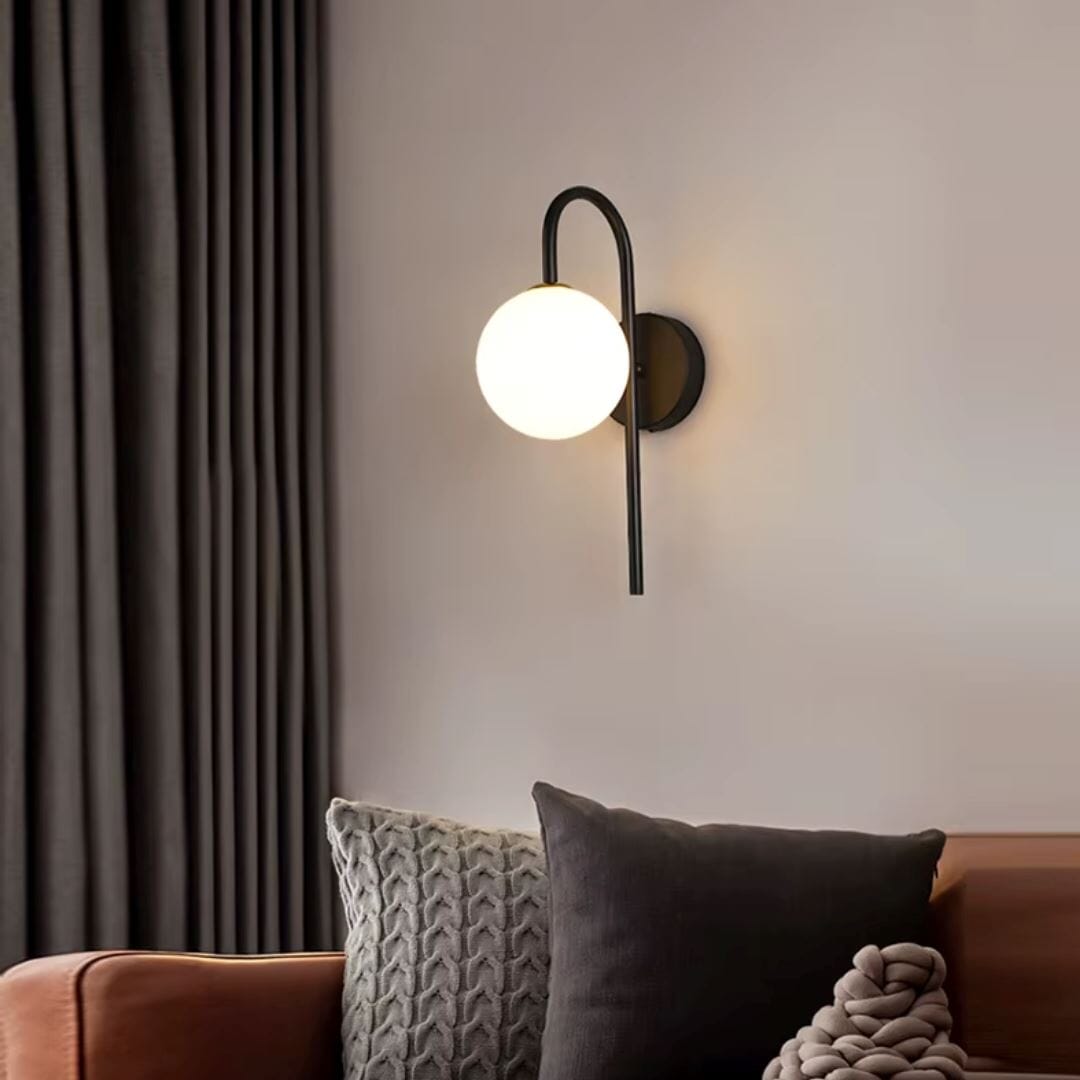 Luminária Arandela de Parede Esfera Slim Conceito 