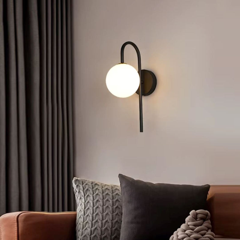 Luminária Arandela de Parede Esfera Slim Conceito 