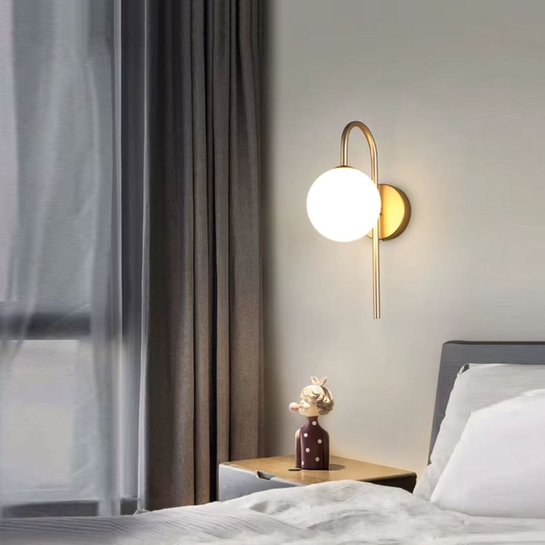 Luminária Arandela de Parede Esfera Slim Conceito 