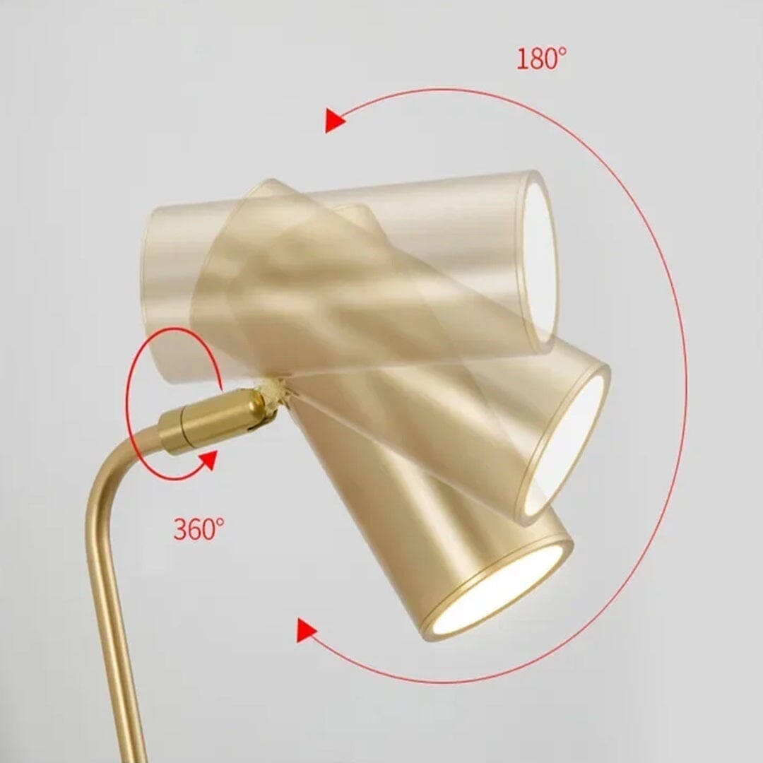 Luminária Arandela de Parede Lux Articulada 360° ### Conceito 