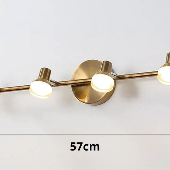 Luminária Articulada Trilho Montana (4 holofotes) Arandela 0038 Conceito 