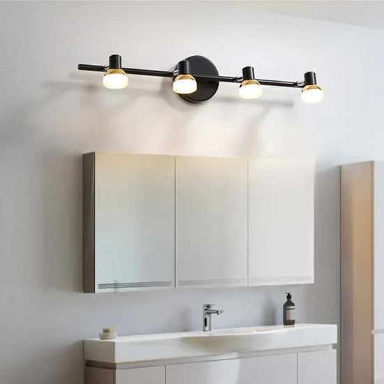 Luminária Articulada Trilho Montana (4 holofotes) Arandela 0038 Conceito 