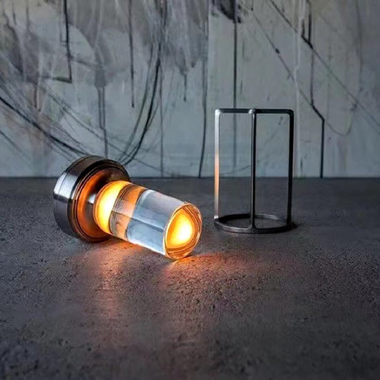 Luminária Atmosfera Crystal Touch LED Abajur - 0028 YuDome 