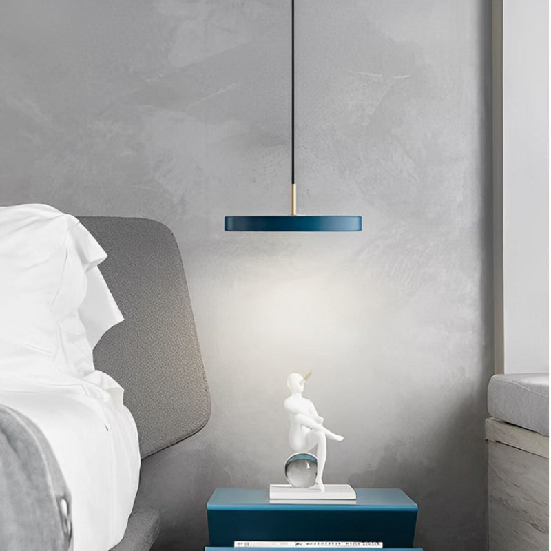 Nordic Minimalist Discus Pendant Light