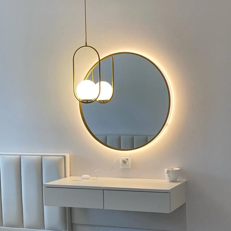 Sphere Line LED Pendant Light – Modern Minimalist Glass Design