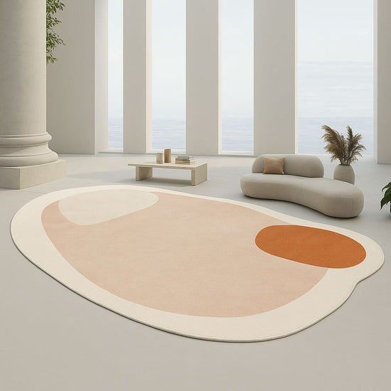 Tapete Decorativo Orgânico Abstrato Irregular - Íris Tapete - 0005 Conceito 