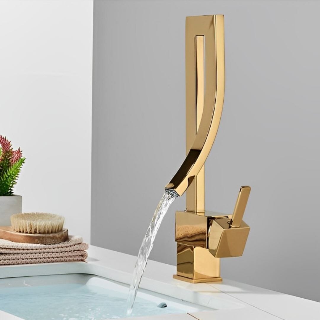 Modern Luxury Tower Mixer Tap – Single Handle Hot & Cold Water ...